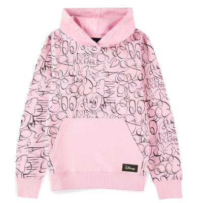 Disney Minnie Mouse Hoodie - Girls - Kangaroo Pocket (77469)