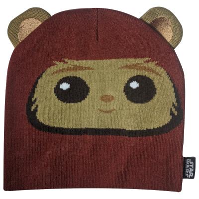 Star Wars Return of the Jedi Beanie - Unisex Winter Hat - Ewok Design (77431)