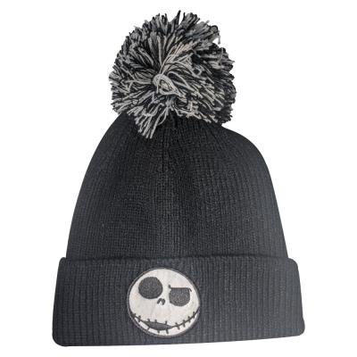 The Nightmare Before Christmas Beanie - Disney Winter Hat - Jack's Face (77425)