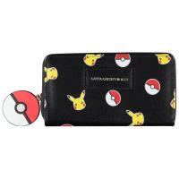 Nintendo Pokemon Purse - Women's - Pikachu Zip Around Wallet