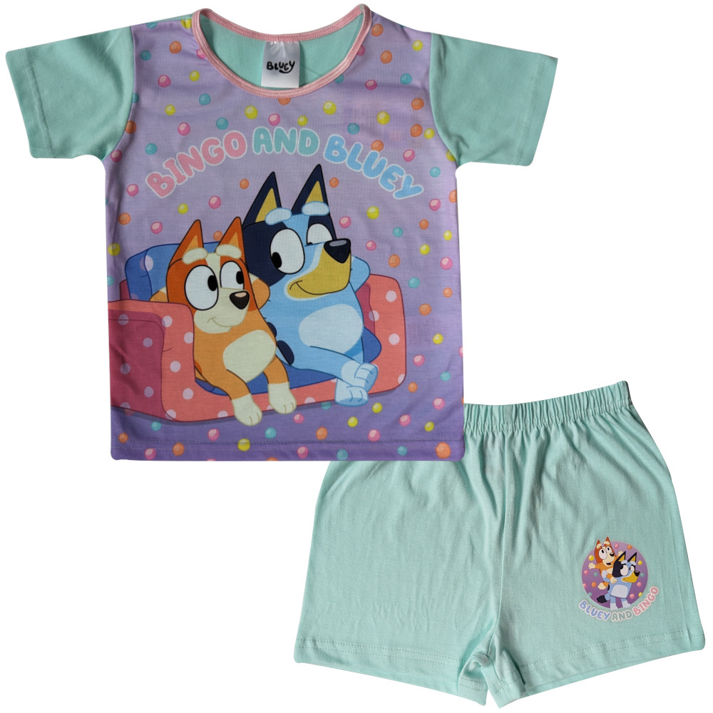 Bluey Kids' Pyjamas, Bluey & Bingo